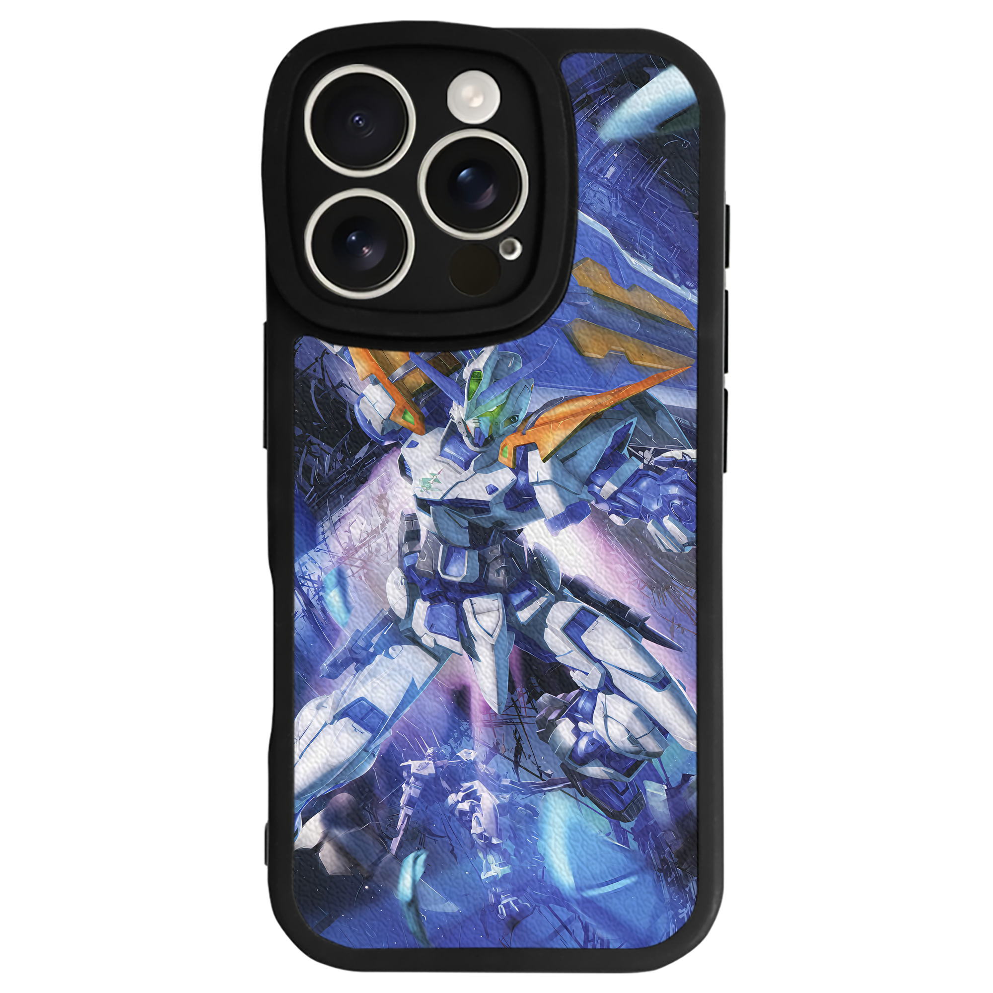 （画像用） 機動戦士ガンダム Mobile Suit Gundam 【iPhone 16シリーズ対応】シリコンスマホケース（レザー調） 材質：シリコン